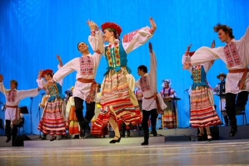 Khoroshki performed in Moscow with the program «The Belarusians»