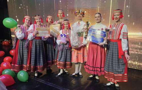 Поздравляем Детскую студию ансамбля &laquo;Хорошки&raquo; с блестящим выступлением и завоеванными призовыми местами